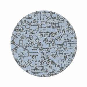   Transport 6 Area Rug in Ozone Blue/Sable Size 6 Furniture & Decor