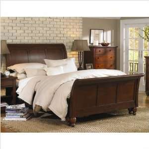  Bundle 55 Kingston Sleigh Bed in Distressed Classic Cherry 