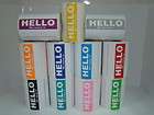 500 RED Hello My Name Is Name Tag Badge Labels Stickers