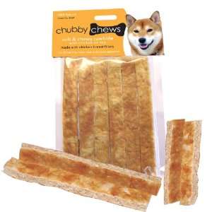  Chubby Chews Soft and Chewy Rawhide Treats with Real 