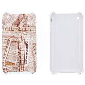  for Apple Iphone 3g 3gs Hard Cover Case Brown Jeans: Electronics