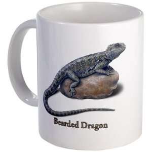 Bearded Dragon Reptile Mug by  