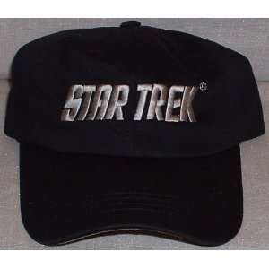  Star Trek TOS Black Embroidered Logo Hat: Everything Else