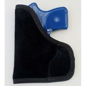   : Black Suede Sta Put Pocket Holster for Ruger LCP: Sports & Outdoors