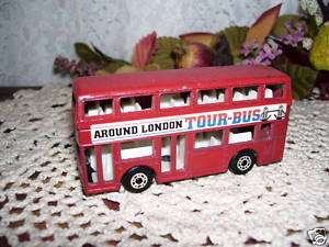 MATCHBOX AROUND LONDON TOUR BUS 1981 Leyland Titan  