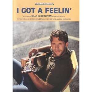  Sheet Music I Got A Feeling B Currington 162 Everything 