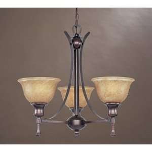  Torrance Tuscana Finish 3 Light Chandelier