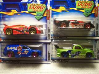 2000 Hot Wheels Snack Time set of 4 cars (013 016)  