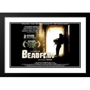 Beaufort 20x26 Framed and Double Matted Movie Poster   Style A   2007