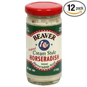 Beaverton Cream Style Horseradish, 4 ounces (Pack of12)  