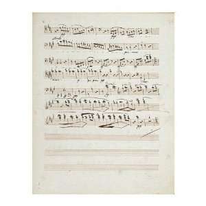  Ludwig Van Beethoven   Manuscripts Of The Quartet In A Minor Opus 