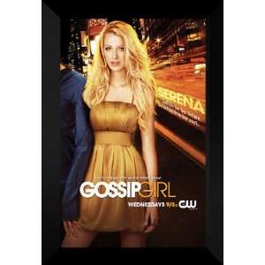  Gossip Girl (TV) 27x40 FRAMED TV Poster   Style D 2007 