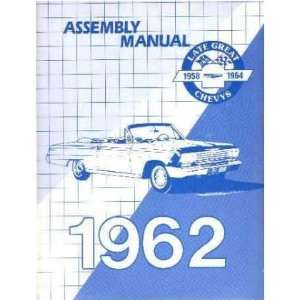  1962 BELAIRE BISCAYNE IMPALA Assembly Manual: Everything 