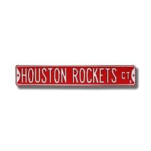  Houston Rockets Court Street Sign