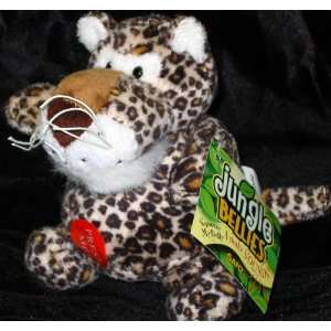 Ganz 5 Jungle Bellies Plush Toy With Sound  Leopard Toys 