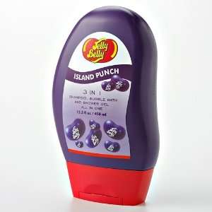  Jelly Belly Island Punch 3 in 1 Shampoo, Bubble Bath and 