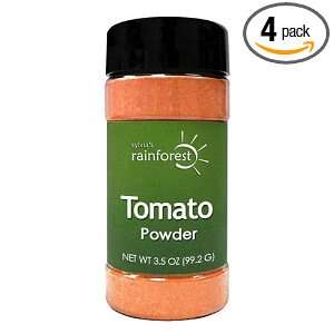  Sylvias Rainforest Tomato Powder, 3.5 Ounce Bottle (Pack 