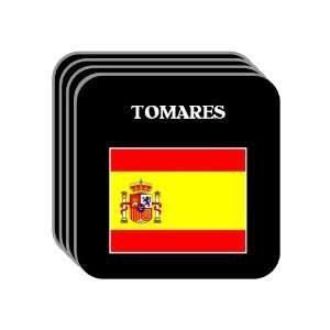  Spain [Espana]   TOMARES Set of 4 Mini Mousepad Coasters 