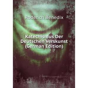   Verskunst (German Edition) (9785874849092): Roderich Benedix: Books