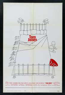 TOM JONES * 1SH ORIGINAL MOVIE POSTER 1964  