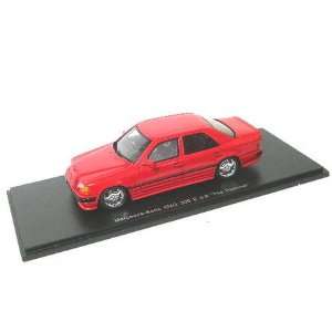   Benz 300E AMG The Hammer 1987 red 1/43 Scale Diecast Model: Toys