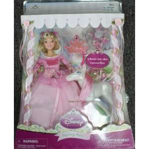  Disney princess Spring Fair Aurora with horse Toys 