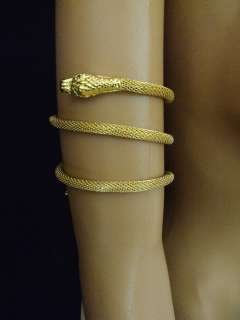 belly dance hand made snake armlet & bracelet XL tribal gypsy oriental 