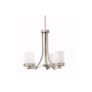  Kichler 19 Wide with 17 Body Height Chandelier Brushed 