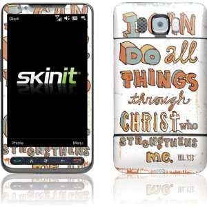  Philippians 4:13 White skin for HTC HD2: Electronics