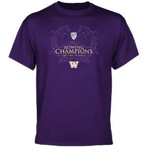 NCAA Washington Huskies 2011 PAC 10 Mens Rowing Champions T shirt 