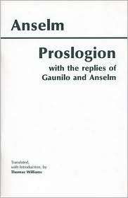   and Anselm, (0872205657), Saint Anselm, Textbooks   
