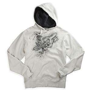    Fox Racing Youth Dropneck Hoody   Youth Small/Chalk: Automotive