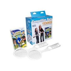  Wii, Sega Superstars Tennis Compitition Pack, 2 Rackets Toys & Games