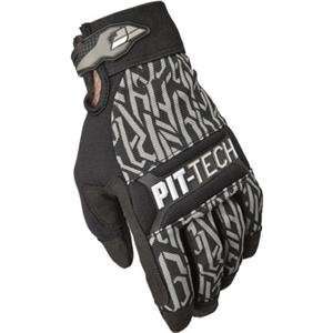  Fly Racing Pit Tech Pro Gloves   12/Black: Automotive