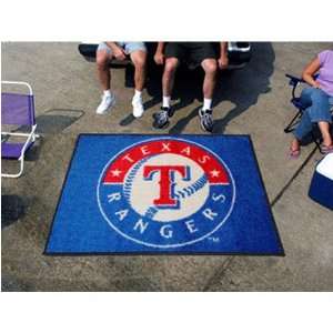  Texas Rangers MLB Tailgater Floor Mat (5x6) Sports 