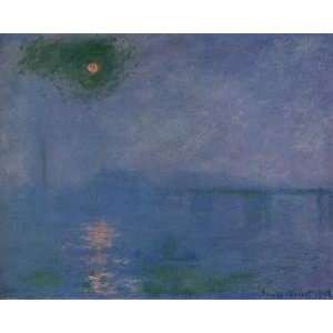 Claude Monet: Charing Cross Bridge, Fog on the Thames : Art Reproducti