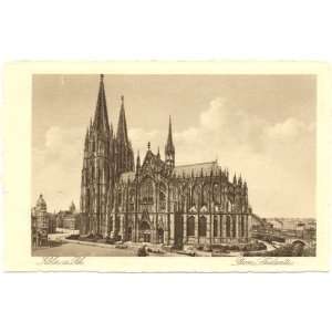   Vintage Postcard Cathedral   Koln   Cologne Germany: Everything Else