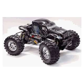  Remote Control Truck Mad Beast Black Silver Reverse: Toys 