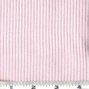  60 Wide Novelty Rib Knit Pink Fabric By The Yard: Arts 