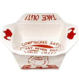 Chinese Take Out Cat Bowl:  Kitchen & Dining