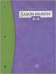 Saxon Math 5/4 Facts Practice Workbook, (159141282X), Saxon Publishers 