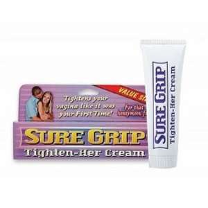  Bundle Sure Grip Tighten Her Cream 4 Oz and 2 pack of Pink 