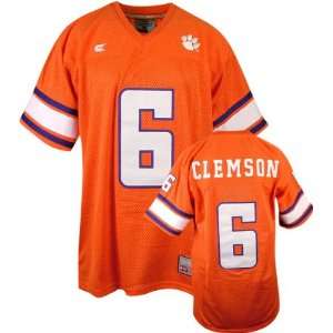 Clemson Tigers Youth Official Zone Football Jersey:  Sports 