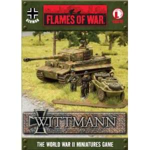  German: Tank Aces   Tiger 1E Wittmann: Toys & Games
