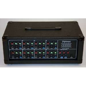   WATT 8 CHANNEL POWER AMP MIXER AMPLIFIER w/ FX Musical Instruments