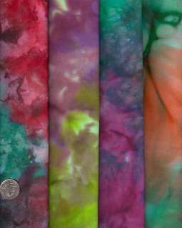   are 20 fat quarters of tie dye batiks for a Turning Twenty Quilt