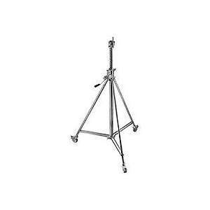   Lightstand with Braked Hard Wheels, Chrome Steel Base.: Camera & Photo
