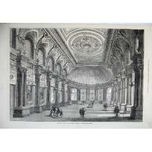   1871 Interior Hall Drapers Company Throgmorton Street