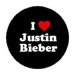  I LOVE JUSTIN BIEBER 1.25 MAGNET ~ Heart: Everything Else