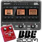 zoom g3 guitar fx stomp box and amp simulator bbe